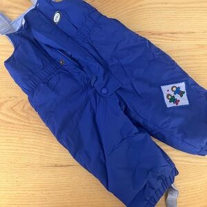 L.L. Bean Kids' Light Blue Snow Bib